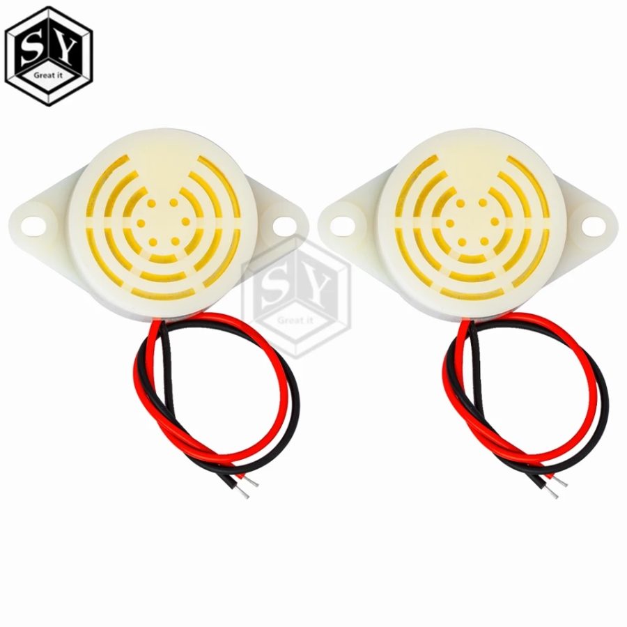 Rectangle Buzzer Multi-Voltage 3V, 5V & 12V Buzzers – Rectangular & Round Piezo Types ...
