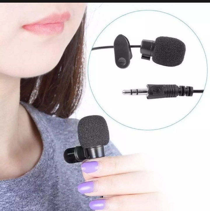 Collar Mic 3.5mm Stereo MIC for mobile not Computer and Other Equipments Special Microphone for Recording and Speaking – Clear Sound Quality