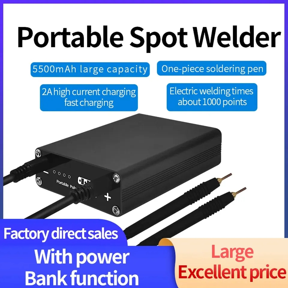 DIY Spot Welder Handheld Portable Mini Spot Welding Machine With Quick Release Pen Nickel Plate 18650 Battery Spot Welder
