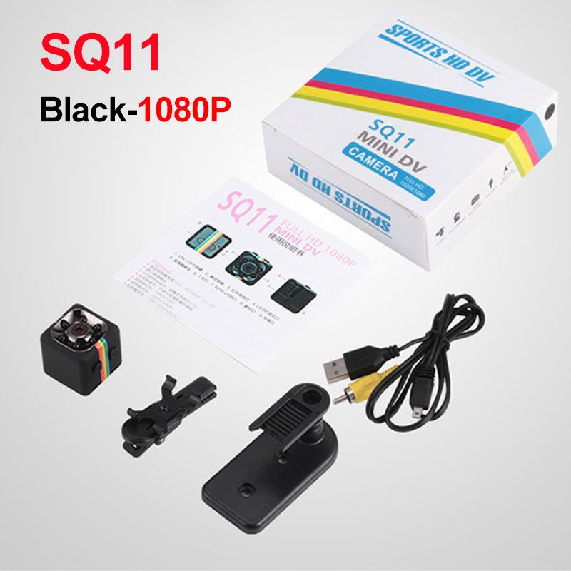 SQ 11 Mini Camera HD 1080P Sensor Night Vision Camcorder Motion DVR Micro Camera Sport DV Video Small Camera Cam