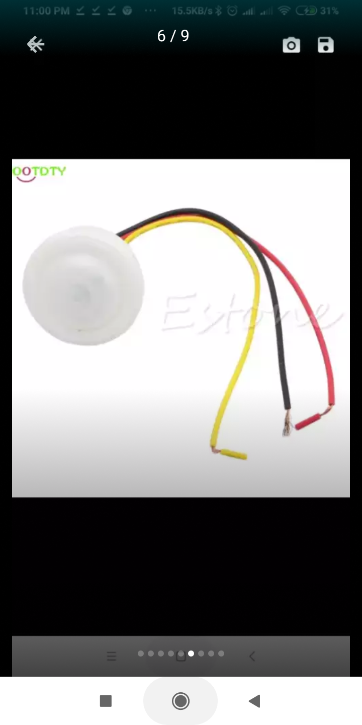 PIR Infrared Motion Sensor Switch 110/220V Auto on Off Light Switch PIR Sensor Detector Light Switch Led Sensitive Night Lamp