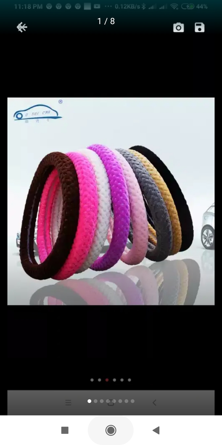 Car Steering Wheel Cover Universal Auto Steering Cover Winter Anti-Slip Soft Plush Car Steering Wheel Protected Cover Holder Accessories Universal Steering Wheel Cover(PURPLE)
